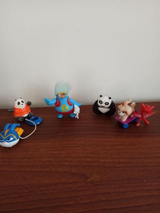Игрушки McDonald мультик тролли панда медведи макдональдс happy meal