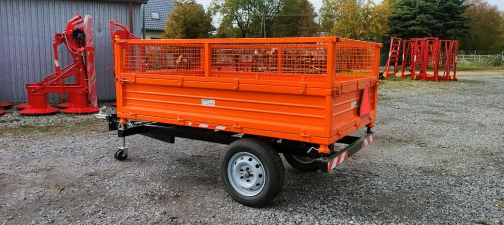 Przyczepa 1.5t z wywrotem 3-stronnym  PRODUCENT..