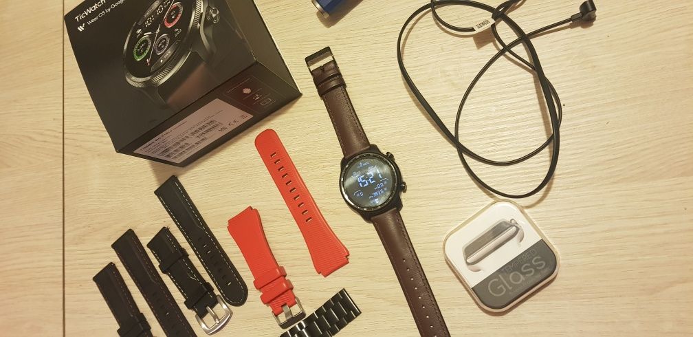 zegarek Smartwatch e-sim Ticwatch Pro 3 Ultra LTE /NFC Google + Paski