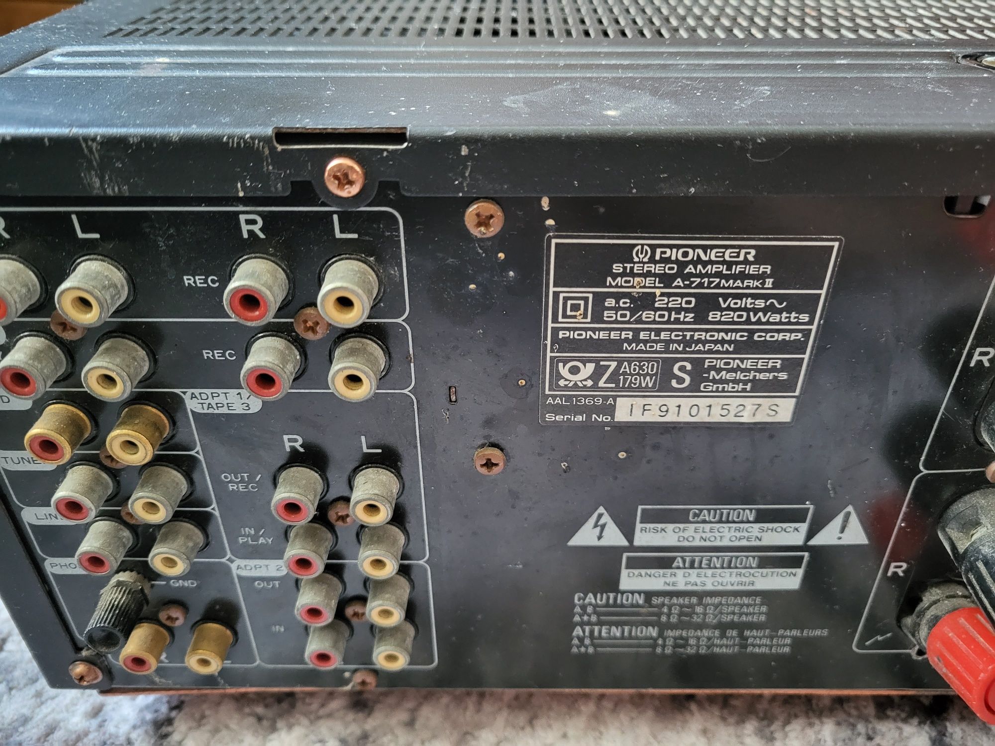 Pioneer A-717 Wysoki Model