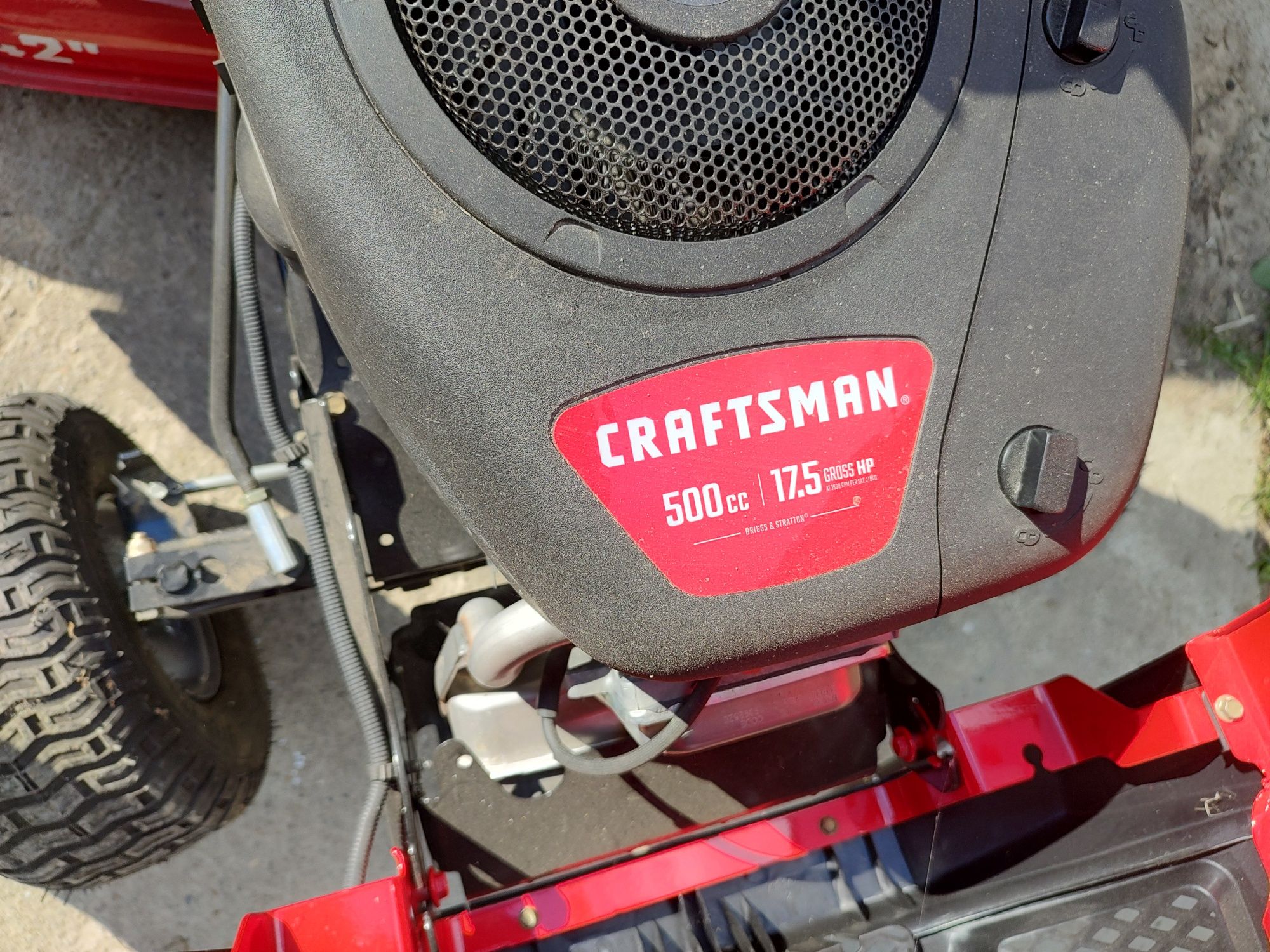 Traktorek kosiarka craftsman t110 108cm 17.5km USA