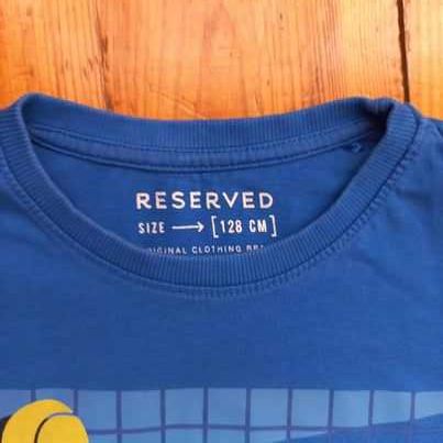 T -shirt Reserved; 128