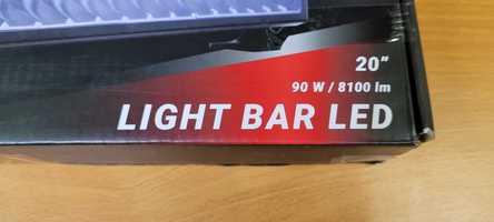 Light bar led 20 cal 90W/8100 lm listwa ledowa offroad quad łódź.