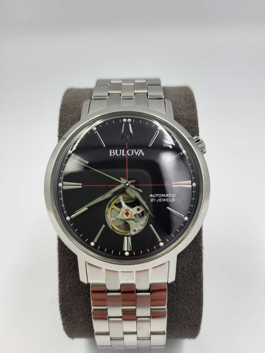 Bulova Open Heart *Klasyk* Idealny na co dzień **Automat** !!PIĘKNY!!