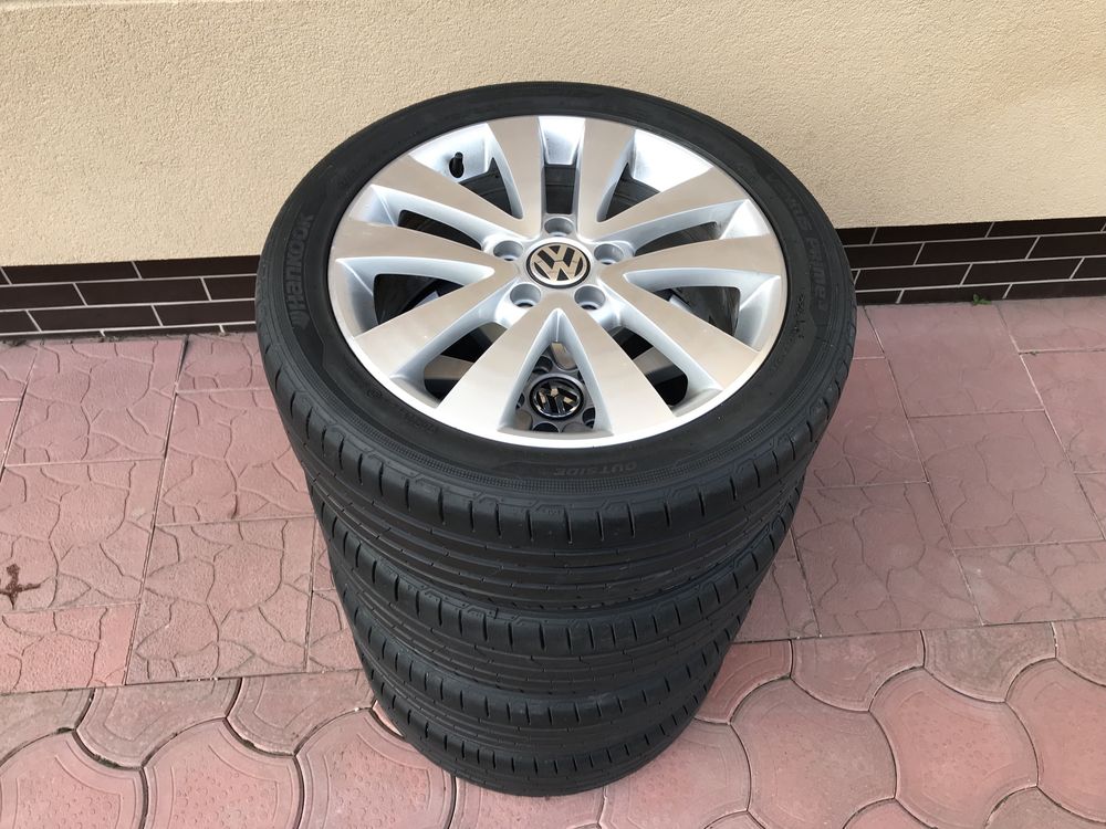 Оригінальні диски з резиною R17 5x112 Volkswagen Audi Skoda Seat