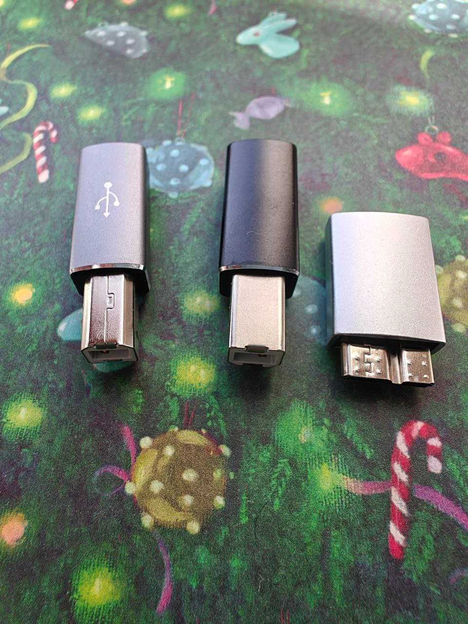 Переходник 18 видов Type-C MicroUSB MicroSD Lighting Type-B USB 3.1