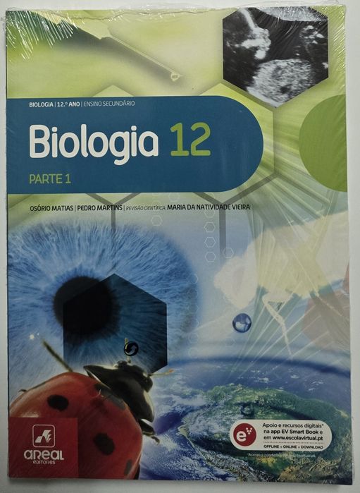 Biologia 12 parte 1 e 2 - Manual Aluno 12⁰ Ano [NOVO e SELADO]