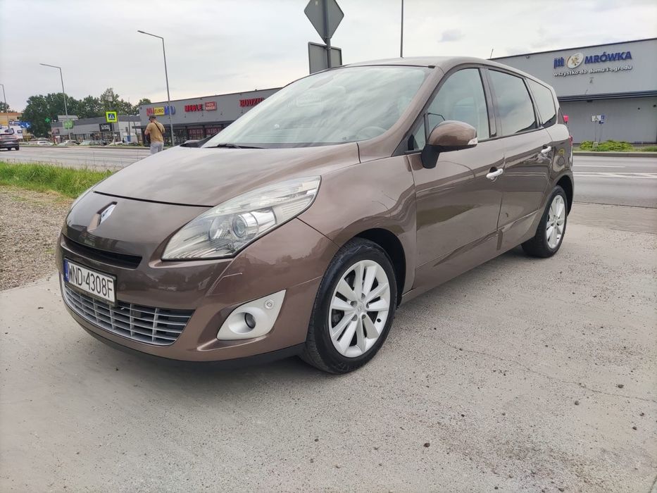 Renault Scenic 2,0B 140KM Automat Potwierdzony przebieg Skóra Navi Interfejs Bluetoot