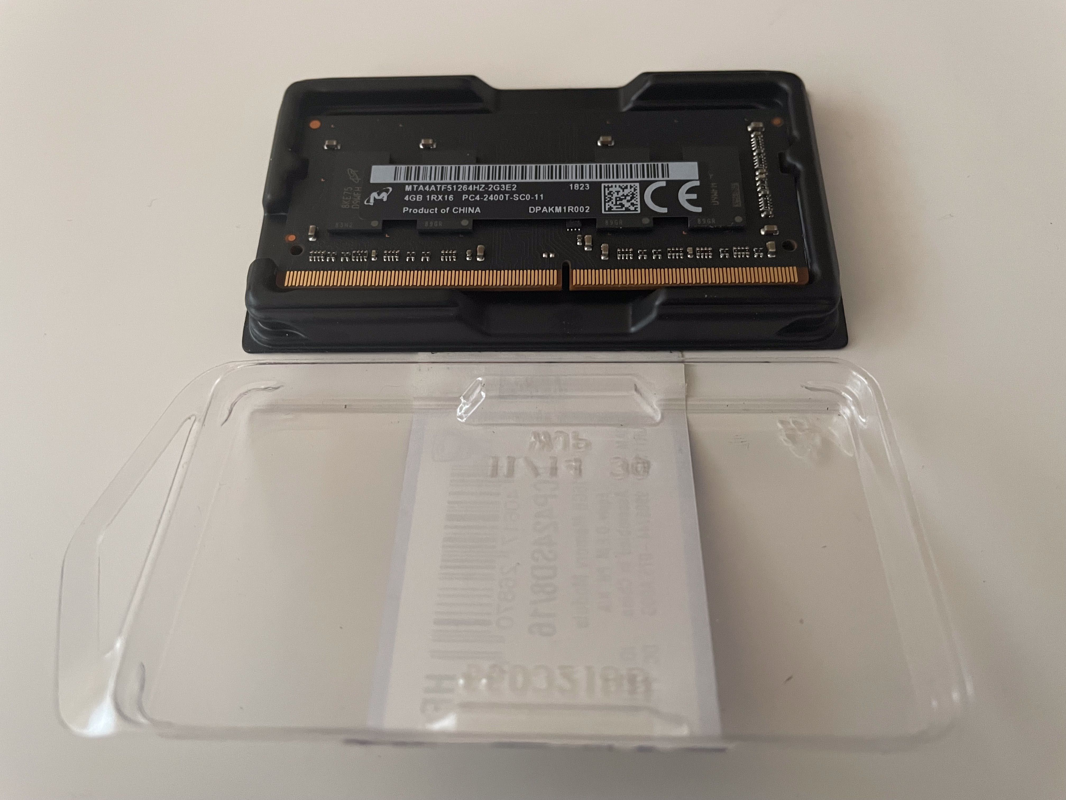 Memoria Ram Micron 4GB 1Rx16 DDR4 260-Pin