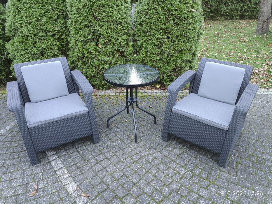 Meble ogrodowe technorattan Corfu