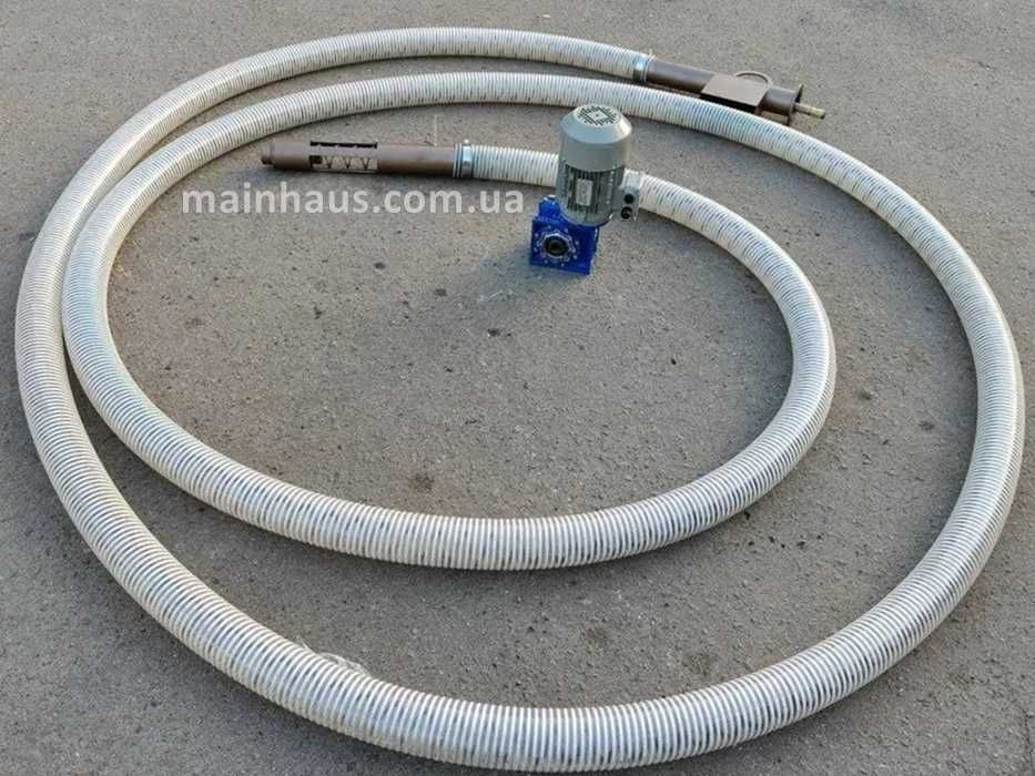 шнек для корму тварин гнучкий спіральний конвеєр навантажувач гранули