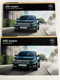 Opel insignia książka serwisowa