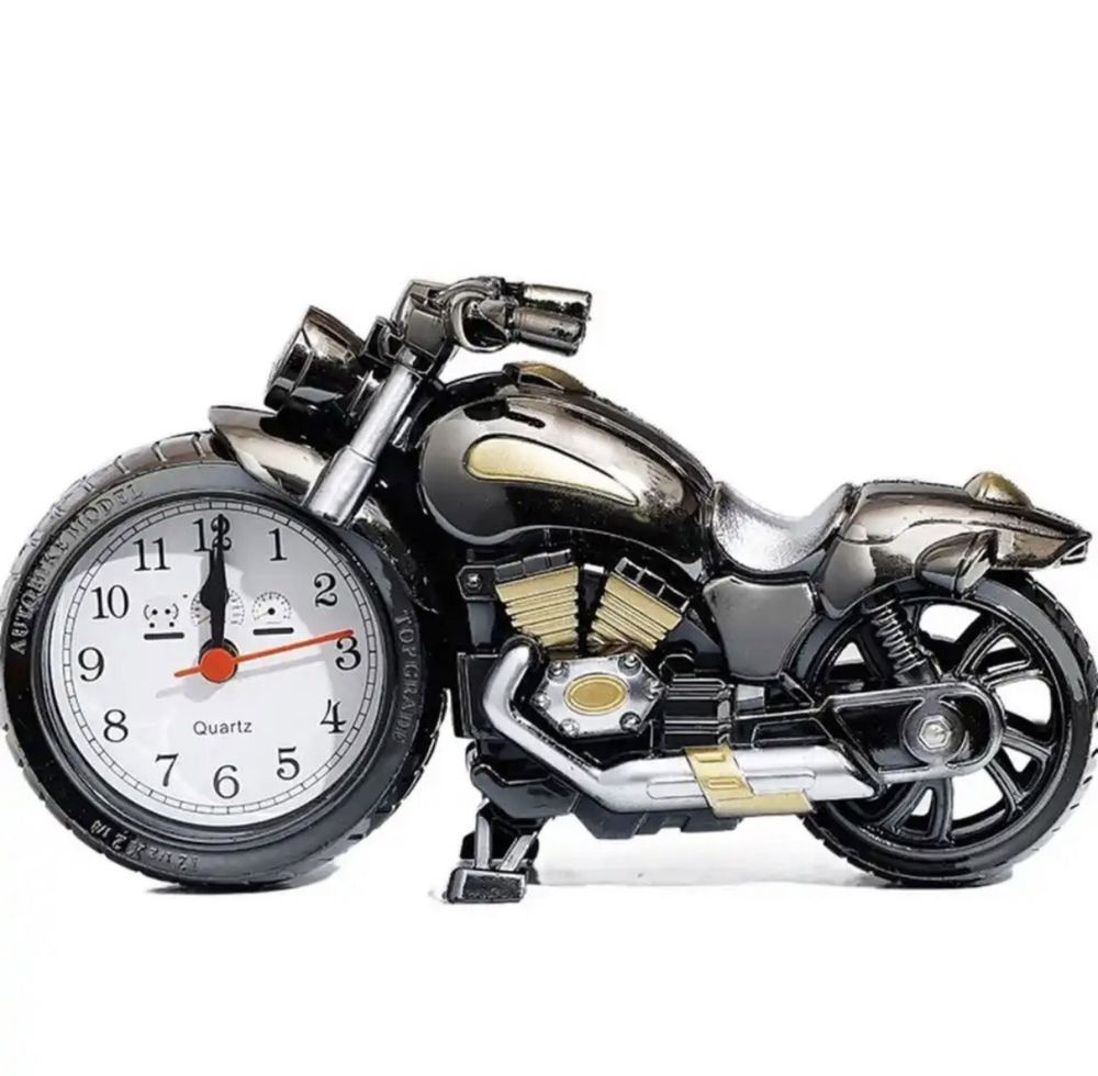 Годинник будильник у вигляді мотоцикла Harley-Davidson