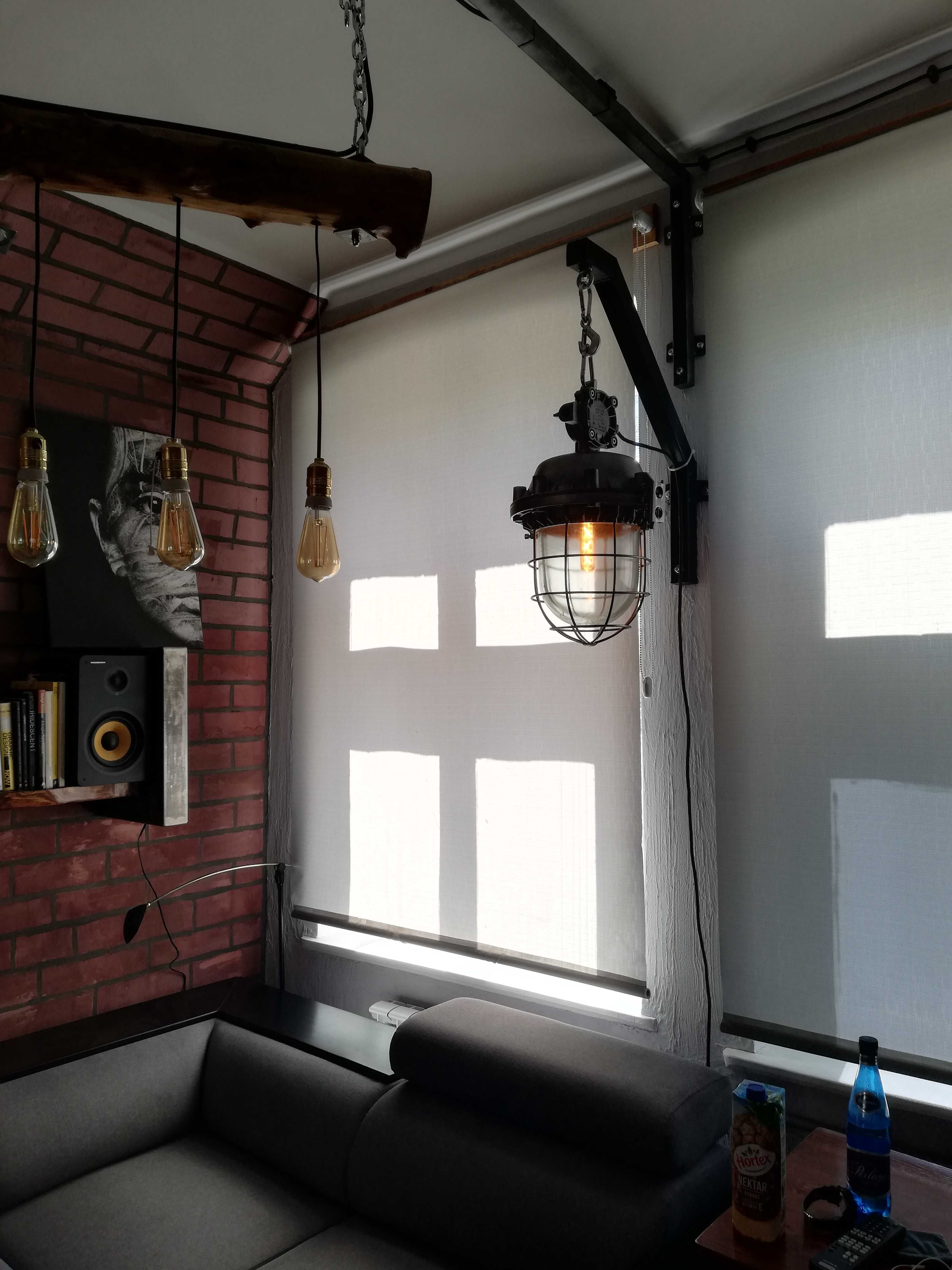 Lampa oświetlenie loft, industrial, steampunk, vintage, retro, LED