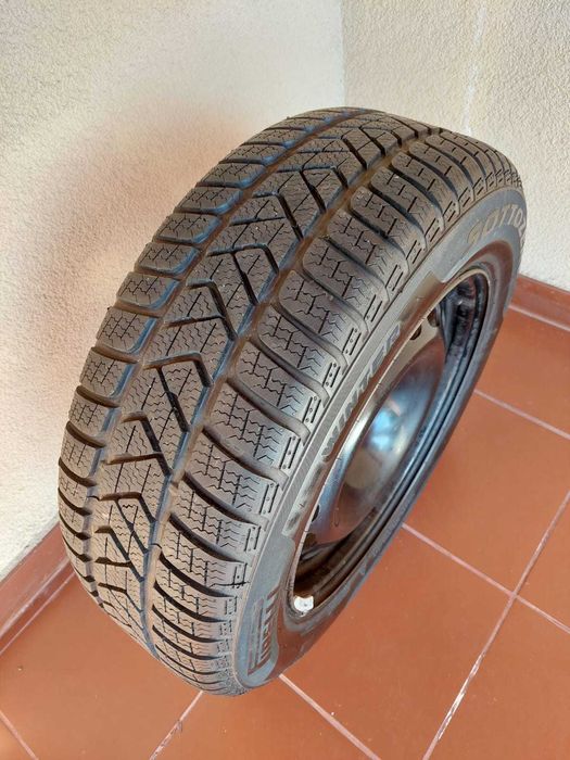 Koła felgi stalowe citroen c5 16 cali, 5x108, opony zimowe Pirelli