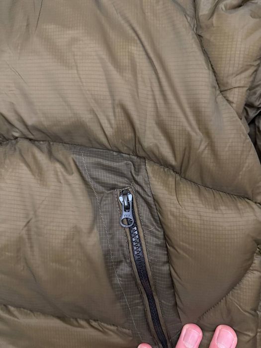 CP Company x Palace Puffer Jacket Brown
