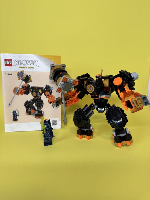 Конструктор LEGO NINJAGO Робот земної стихії Коула (71806)