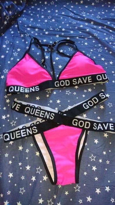 Biquini brasileiro rosa subido TAMANHO M