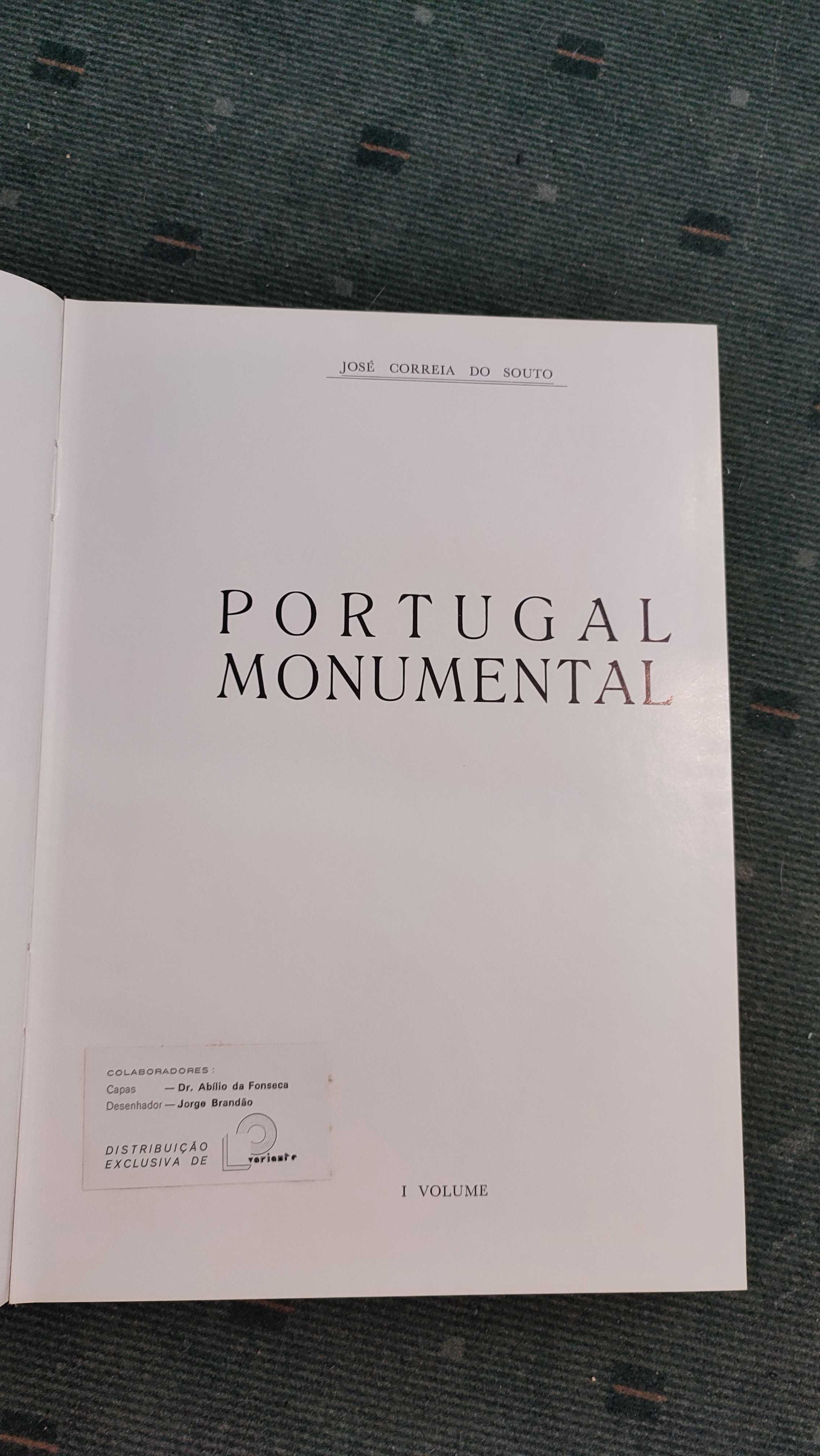 Portugal Monumental - José Correia do Souto - 3 Vols