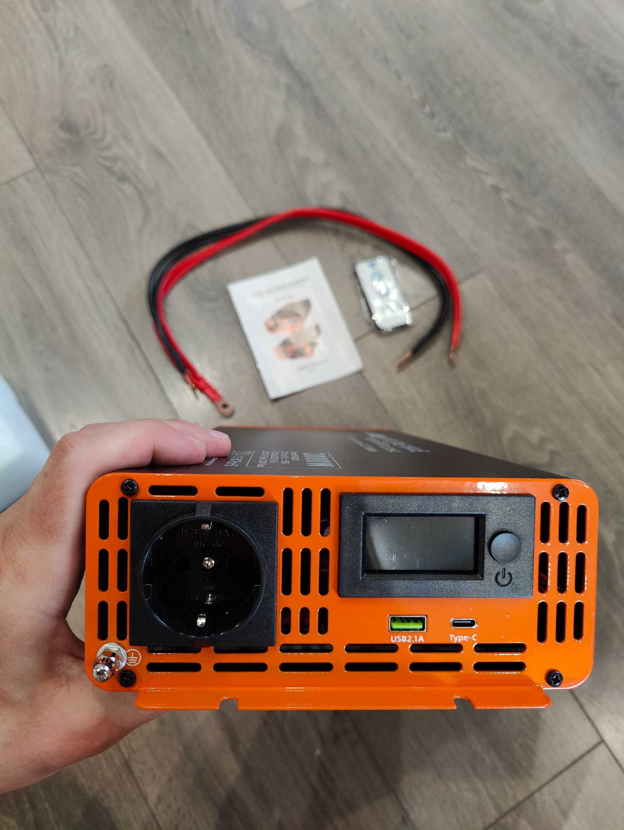 DATOUBOSS PSW-2000W Інвертор з чистою синусоїдою 2000/4000W, 12V, 220V