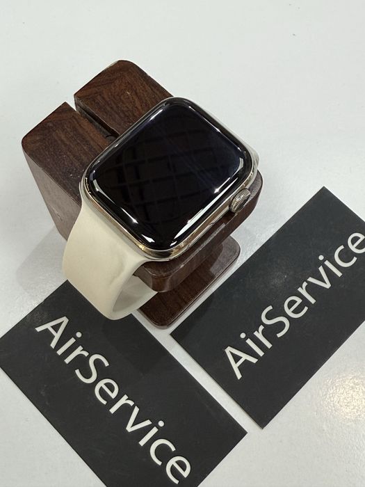 Оригінальні  apple watch series 7 44 stainless steel стальные стальні