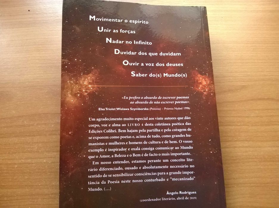 Mundo(s) Coletânea de Poesia Lusófona - Ângelo Rodrigues