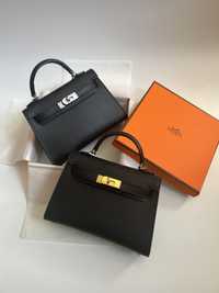 Сумки в стиле Hermes kelly 19cm