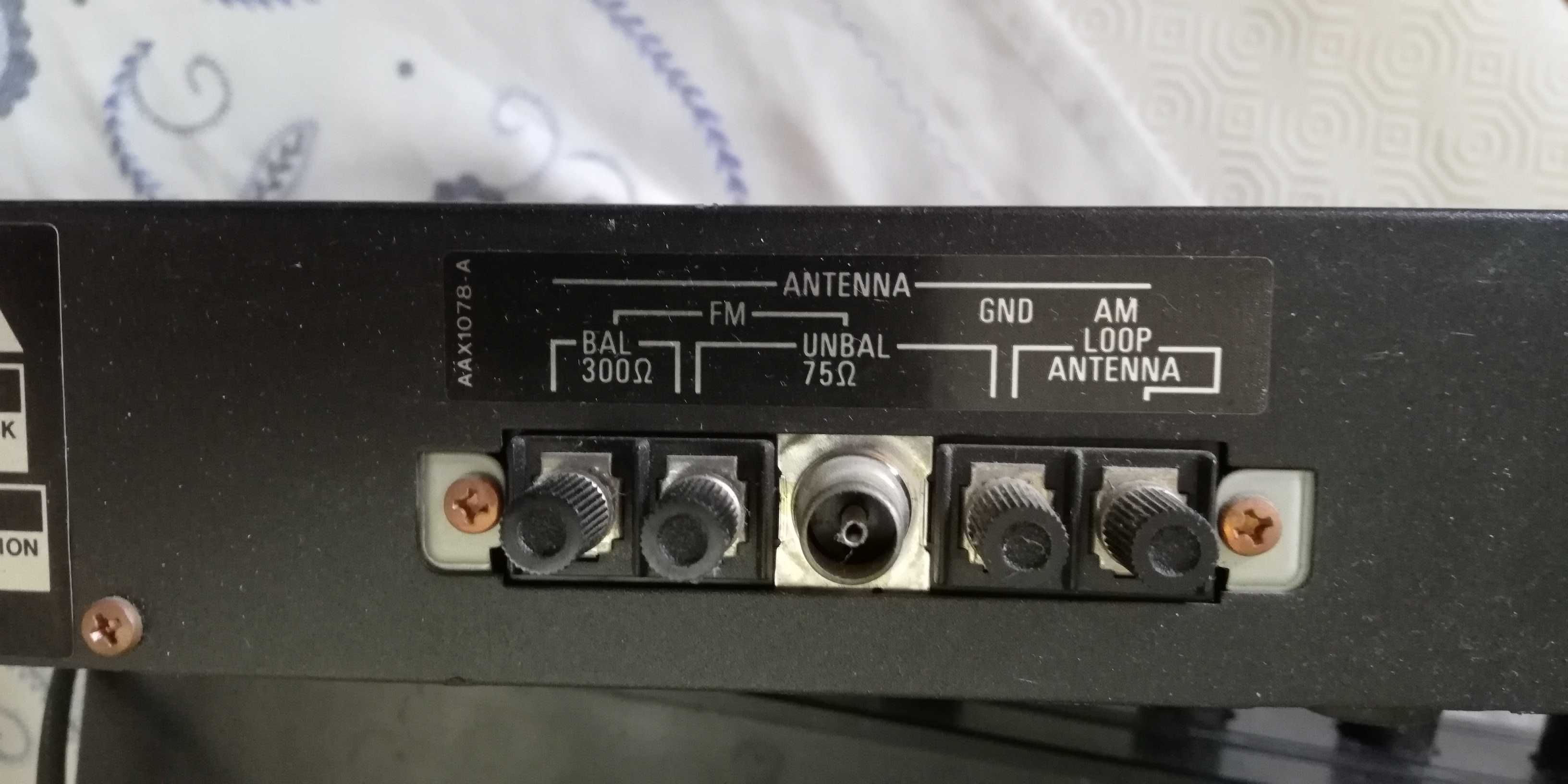 Radio Denon (sintonizador mais amplificador)