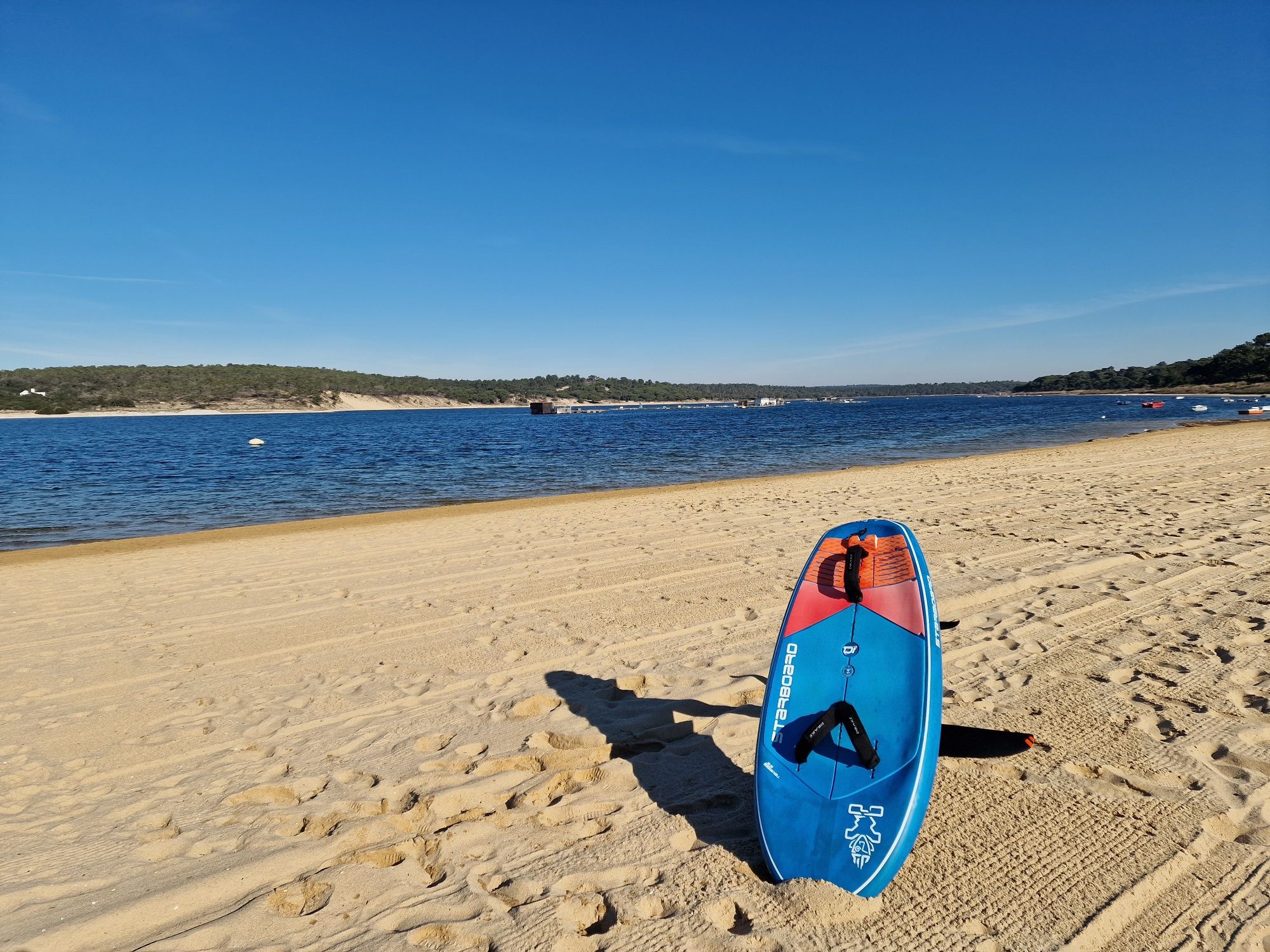 Starboard wingfoil 5`3, 85 litros, modelo Take Off, Blue carbon
