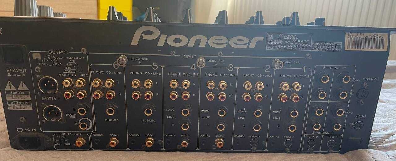 Pioneer DJM-1000 6-Channel Mixer