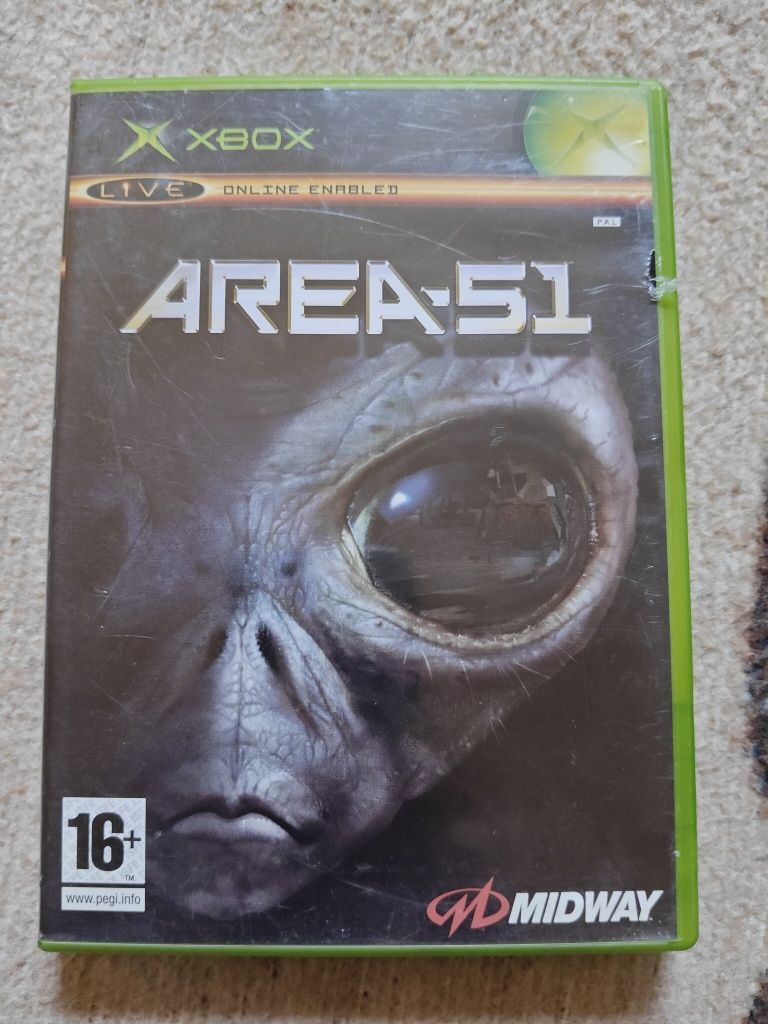 Area 51 XBOX 3XA KOMPLET dobry stan