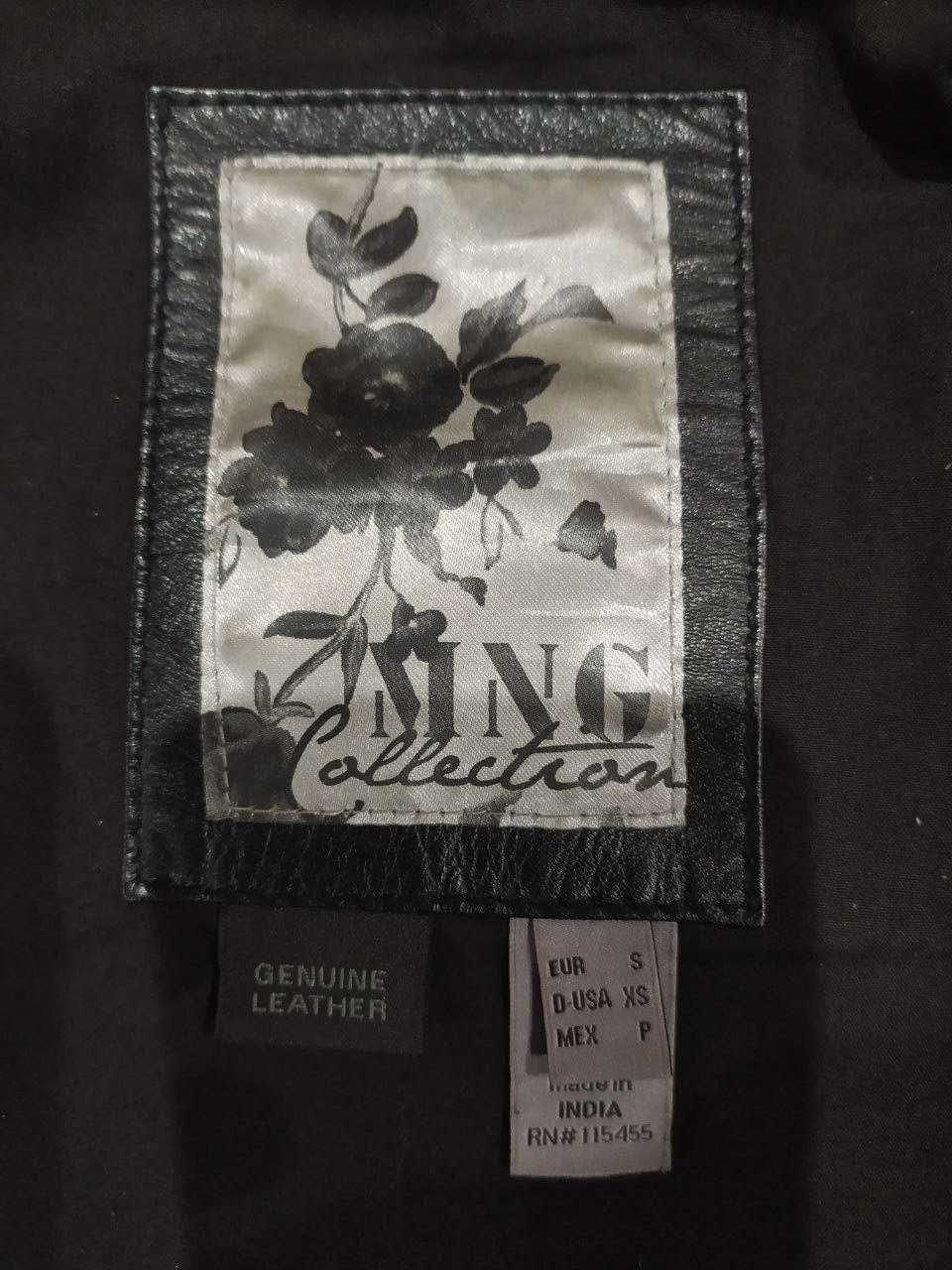 Куртка шкіряна Genuine Leather MNG Collection