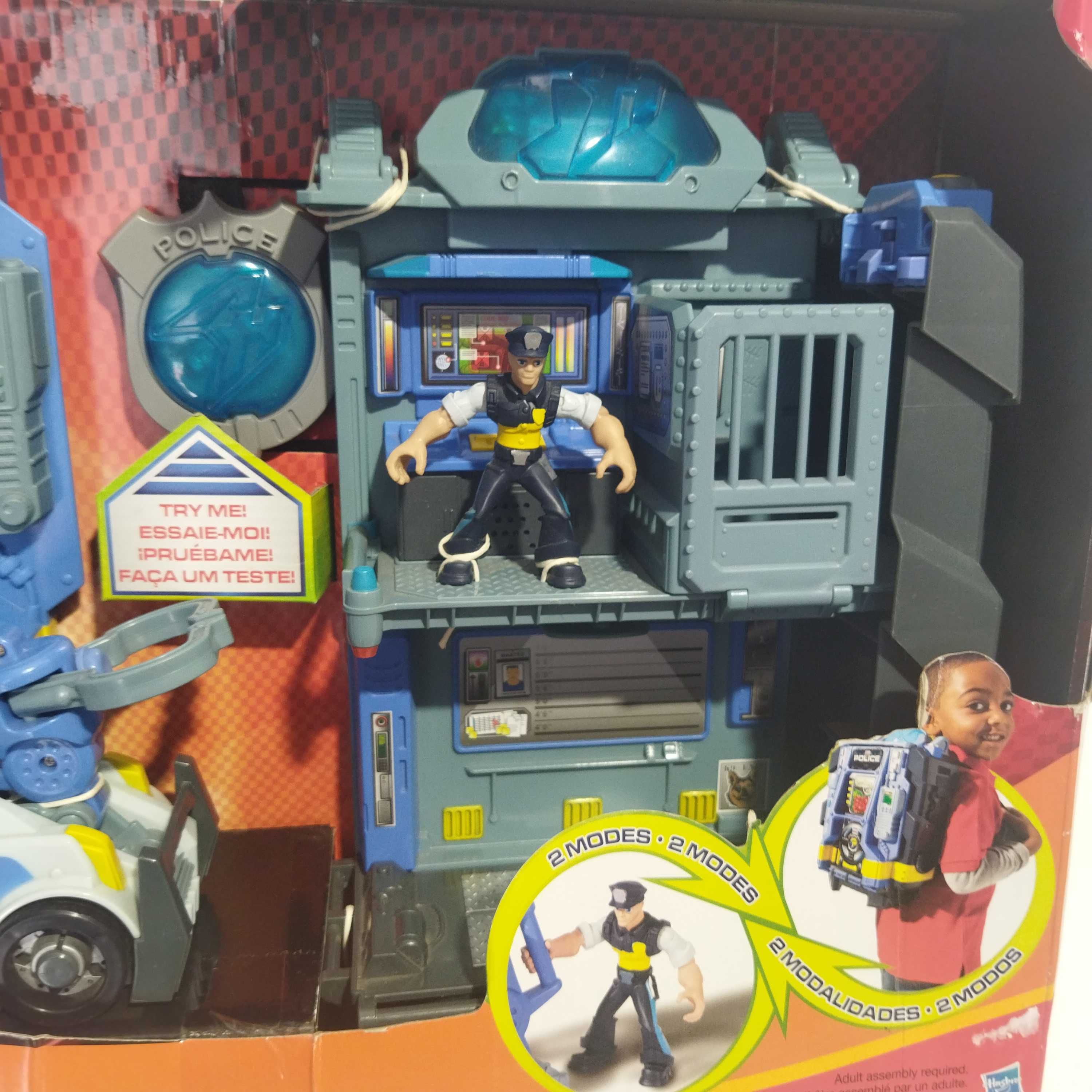 PLAYSKOOL komisariat policji plecak świeci gra