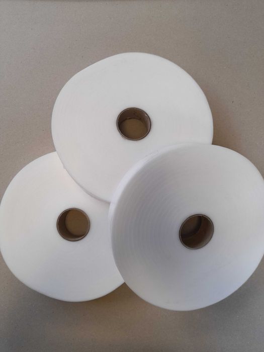 Lamówka wigofil fizelina 30 mm biała 150 m