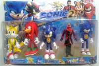 Pack 5 Figuras com Luz - 15 e 16 cms - SONIC