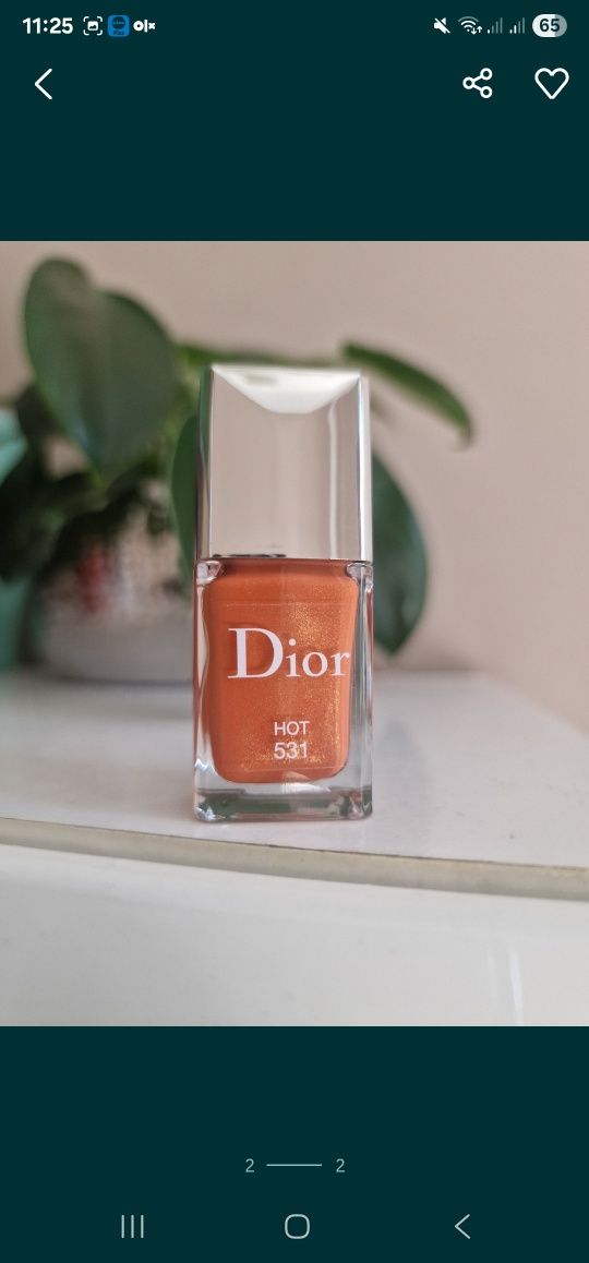 Lakier Dior użyty tylko raz oczywiście oryginalny