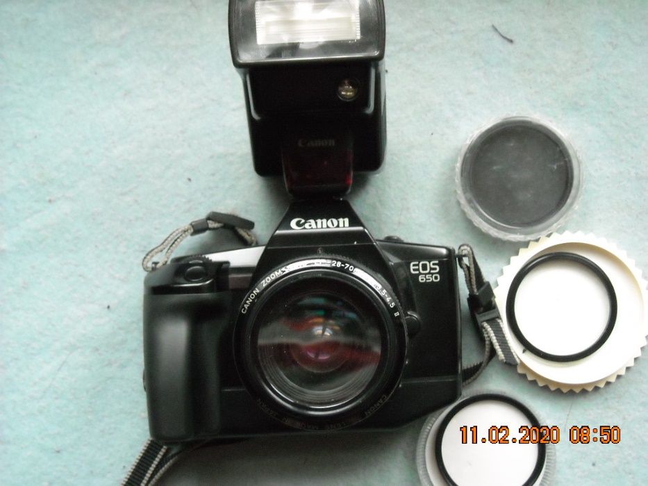 canon EOS650 analogowy