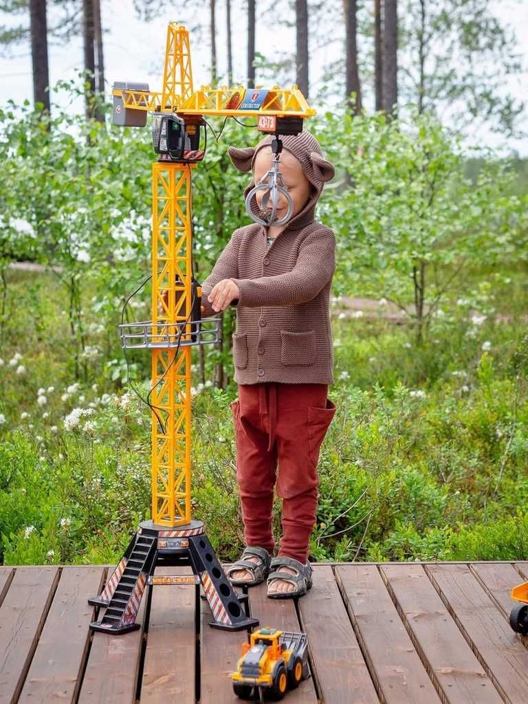 Dickie Toys Mega Crane Sterowany Dźwig elektryczny 120 cm