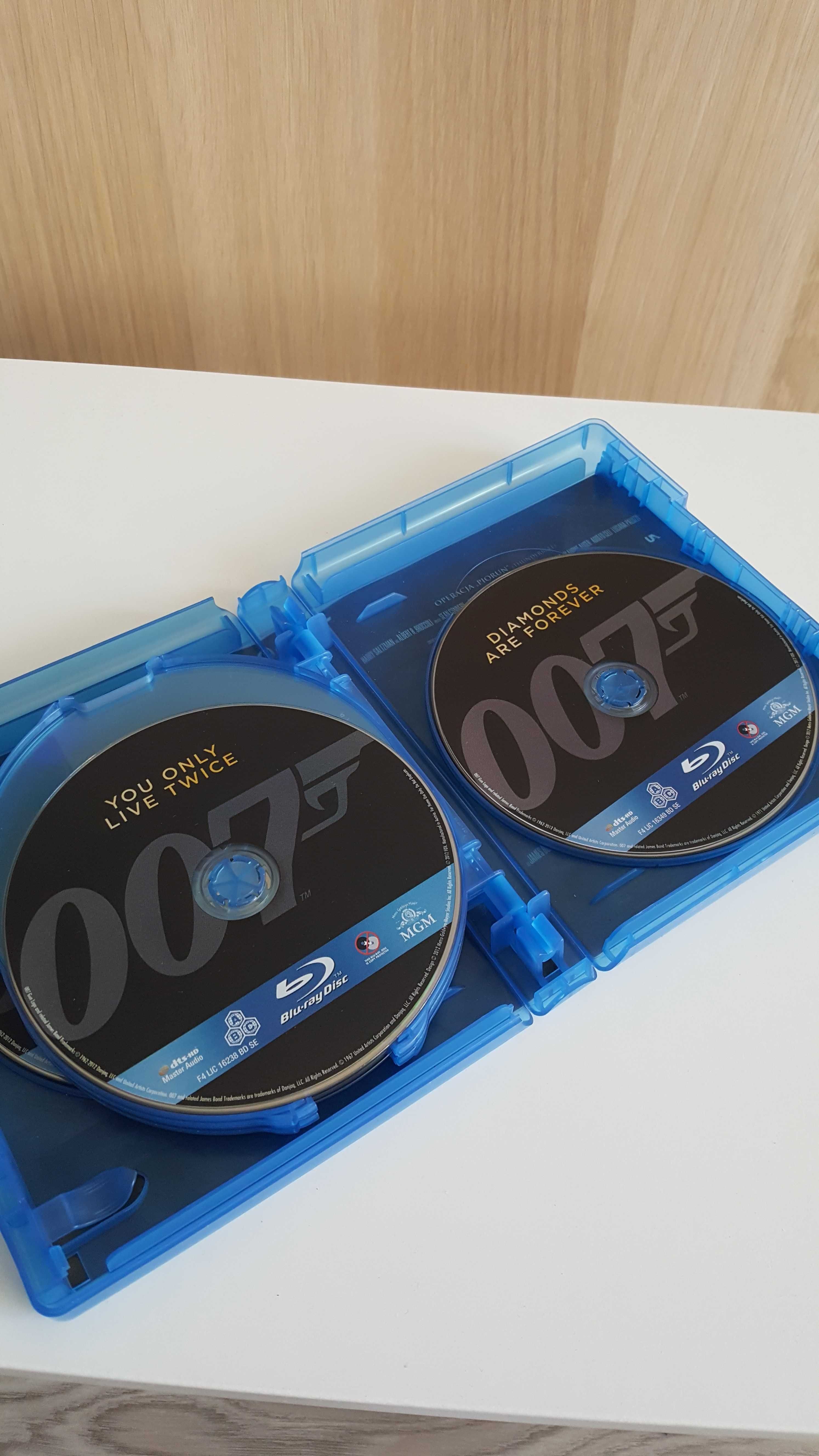 007 James Bond Sean Connery Kolekcja płyta Blu-ray CD