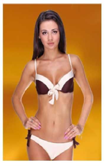 Купальник жіночий на кісточці Push-up. Розмір - 40.