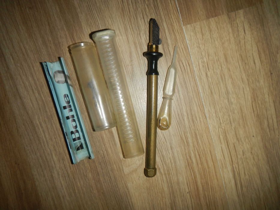 Nóż olejowy fiberschnitt do cięcia szkła z gumowym kołnierzem