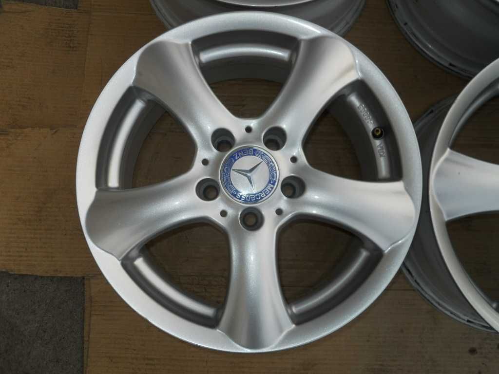 BARDZO ŁADNE felgi aluminiowe 16 MERCEDES , 5x112, 7J, ET37