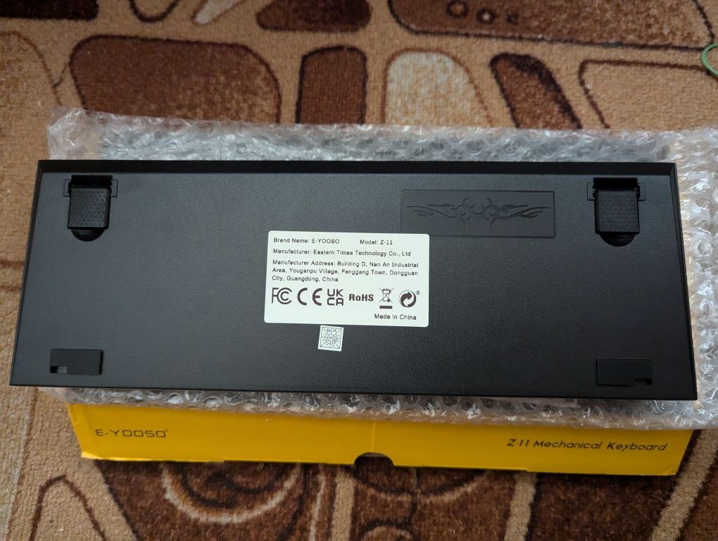 E-Yooso Z-11 Mechanical Keyboard 61 key Red Switch механічна ігрова