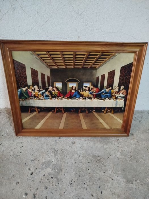 Quadro ceia de cristo