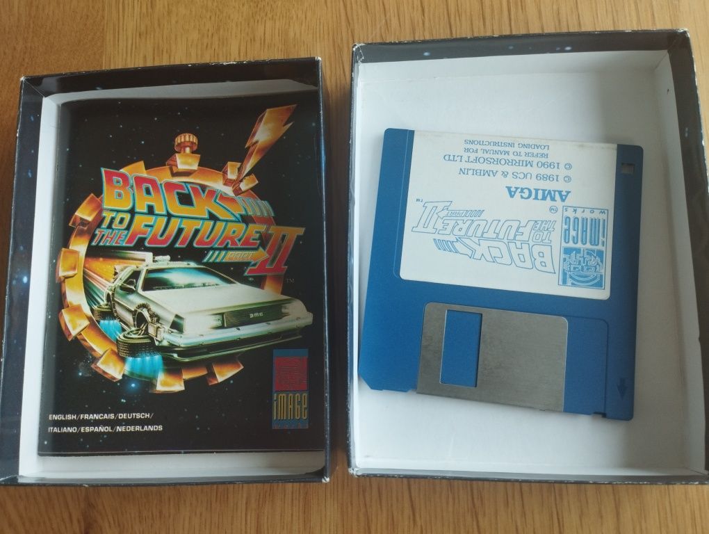 Gra Back to the Future II Amiga kompletna testowana!