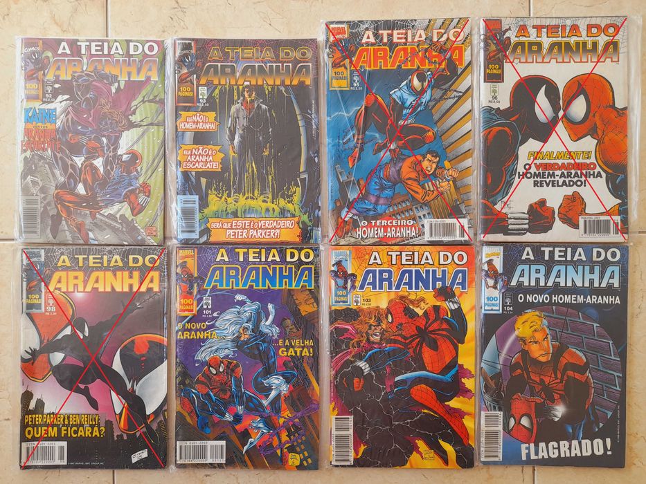 A Teia do Aranha - números inéditos Abril