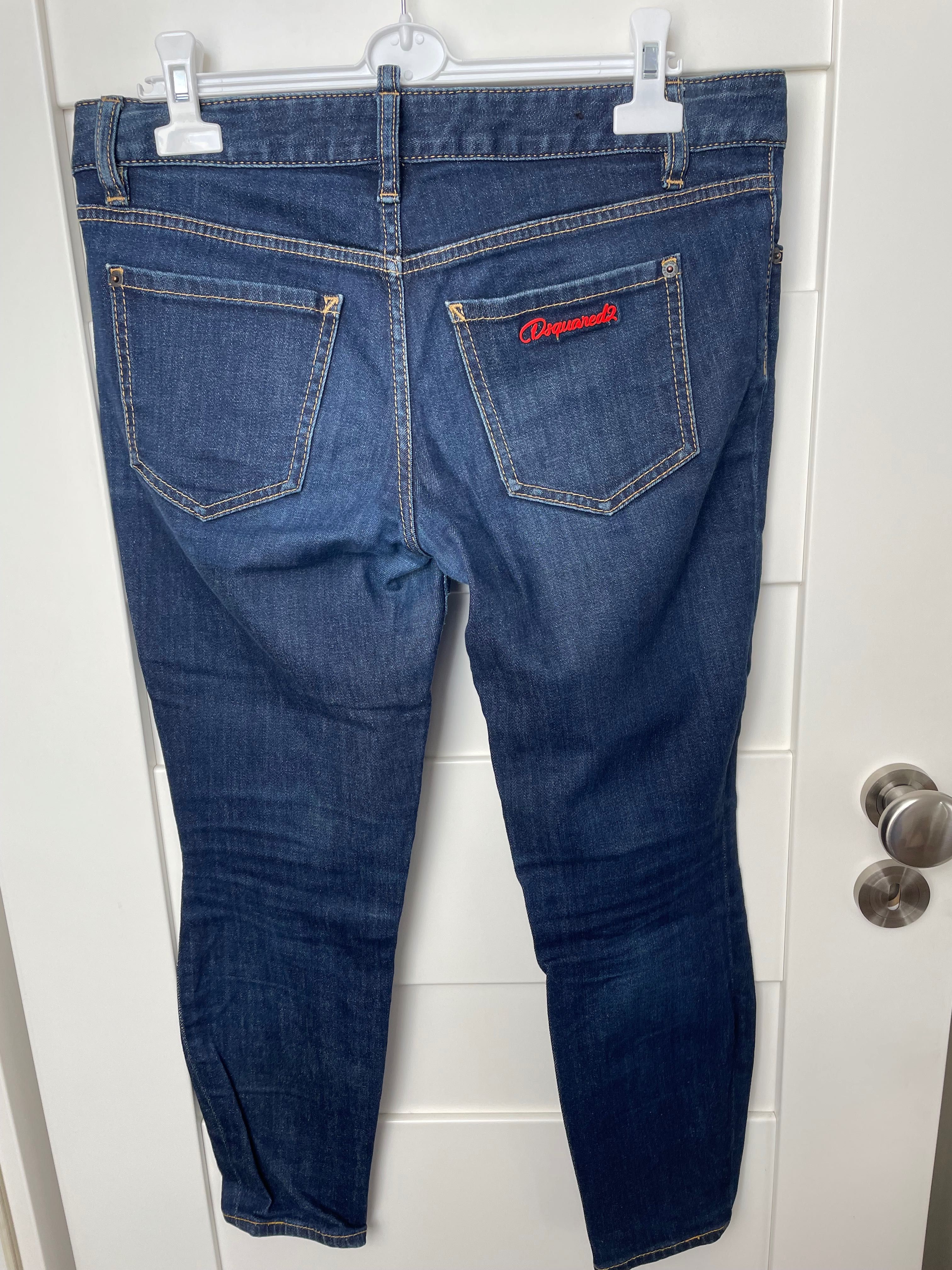 Dsquared2  Cropped Twiggy jeansy 42IT 38 EU