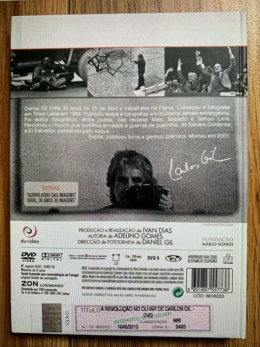 A Revolução de Abril no Olhar de Carlos Gil - DVD + Livro