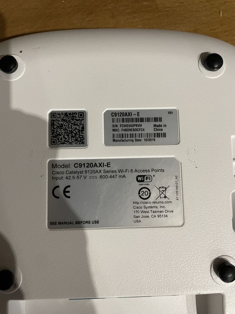 Cisco C9120AXI-E Punkt dostępowy