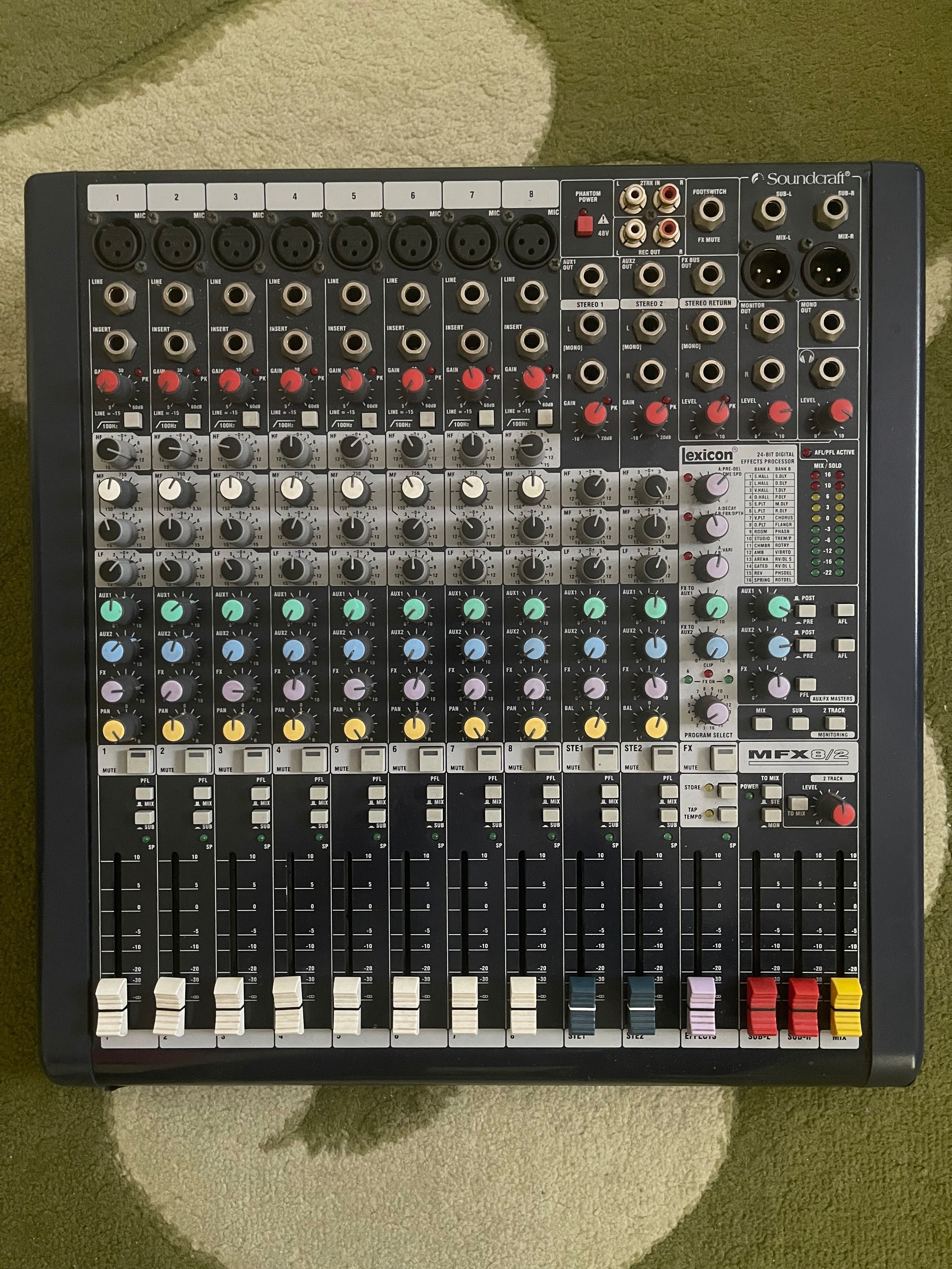 Мікшерний пульт Soundcraft MFX8